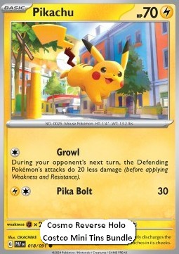Pikachu⁣ - Paldean Fates⁣ (Promo)⁣ [018]