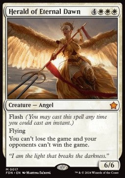 Herald of Eternal Dawn⁣ - Magic: The Gathering Foundations⁣ (Mythic)⁣ [17]