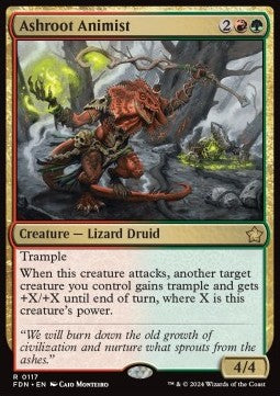 Ashroot Animist⁣ - Magic: The Gathering Foundations⁣ (Rare)⁣ [117]