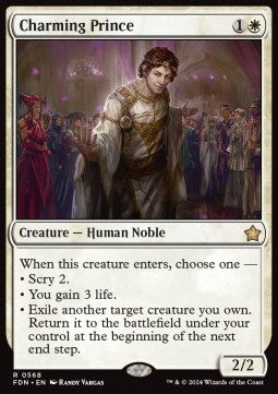 Charming Prince - Magic: The Gathering Foundations: Starter Collection (Rare) [SFDN-568]