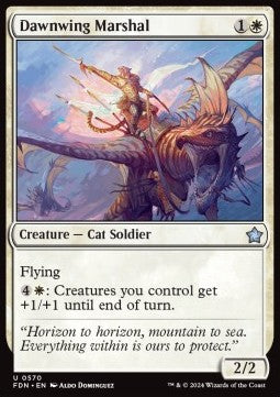 Dawnwing Marshal - Magic: The Gathering Foundations: Starter Collection (Uncommon) [SFDN-570]