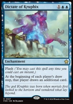Dictate of Kruphix - Magic: The Gathering Foundations: Starter Collection (Rare) [SFDN-587]