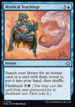 Mystical Teachings - Magic: The Gathering Foundations: Starter Collection (Uncommon) [SFDN-594]