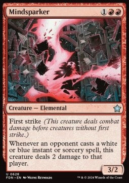Mindsparker - Magic: The Gathering Foundations: Starter Collection (Uncommon) [SFDN-628]