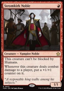 Stromkirk Noble - Magic: The Gathering Foundations: Starter Collection (Rare) [SFDN-632]
