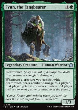 Fynn, the Fangbearer - Magic: The Gathering Foundations: Starter Collection (Uncommon) [SFDN-637]