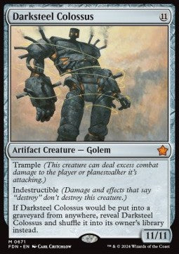 Darksteel Colossus - Magic: The Gathering Foundations: Starter Collection (Mythic) [SFDN-671]