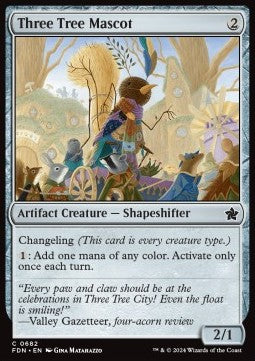 Three Tree Mascot - Magic: The Gathering Foundations: Starter Collection (Common) [SFDN-682]