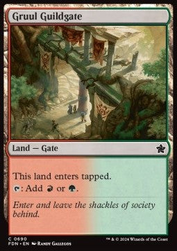 Gruul Guildgate - Magic: The Gathering Foundations: Starter Collection (Common) [SFDN-690]