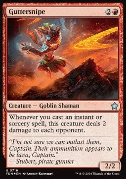 Guttersnipe - Magic: The Gathering Foundations: Starter Collection (Uncommon) [SFDN-716]