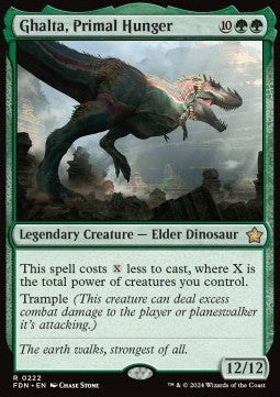 Ghalta, Primal Hunger - Magic: The Gathering Foundations (Rare) [FDN-222]
