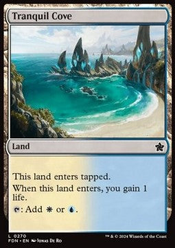 Tranquil Cove - Magic: The Gathering Foundations (Common) [FDN-270]