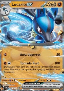 Lucario ex - Prismatic Evolutions (Double Rare) [PRE-051]