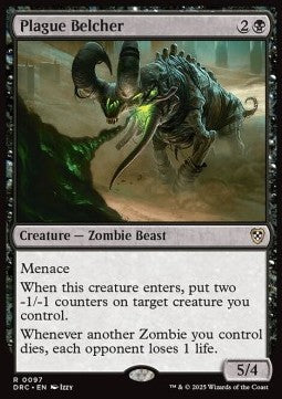Plague Belcher⁣ - Commander: Aetherdrift⁣ (Rare)⁣ [97]
