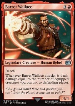 Barret Wallace - Magic: The Gathering - FINAL FANTASY (Uncommon) [FIN-129]