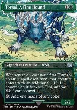 Torgal, A Fine Hound (V.1) - Magic: The Gathering - FINAL FANTASY: Extras (Uncommon) [XFIN-345]