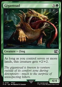 Gigantoad - Magic: The Gathering - FINAL FANTASY (Common) [FIN-187]