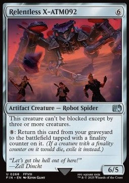 Relentless X-ATM092 - Magic: The Gathering - FINAL FANTASY (Uncommon) [FIN-268]