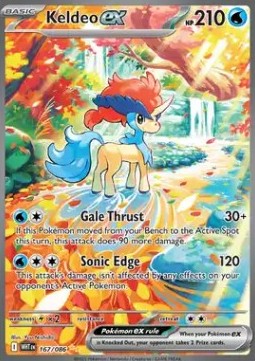 Keldeo ex - White Flare (Special Illustration Rare) [WHT-167]