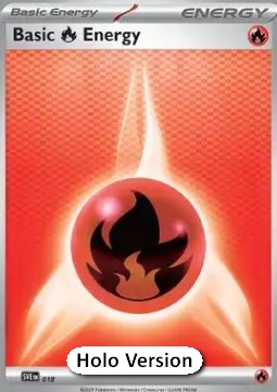 Basic Fire Energy⁣ - Scarlet & Violet Energies⁣ (Common)⁣ [018]