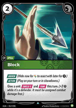 Block - Origins (Uncommon) [OGN-057]