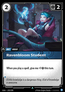 Ravenbloom Student - Origins (Uncommon) [OGN-103]