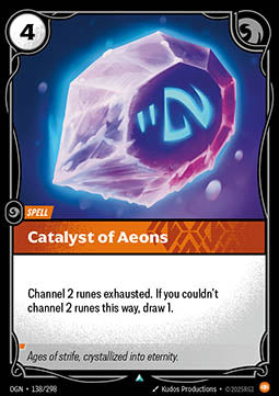 Catalyst of Aeons - Origins (Uncommon) [OGN-138]