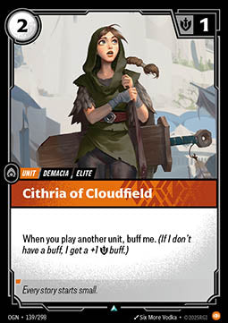 Cithria of Cloudfield - Origins (Uncommon) [OGN-139]