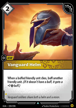Vanguard Helm - Origins (Uncommon) [OGN-228]