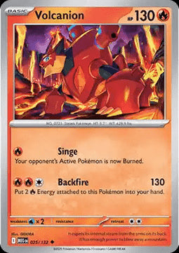Volcanion - Mega Evolution (Uncommon) [MEG-025]