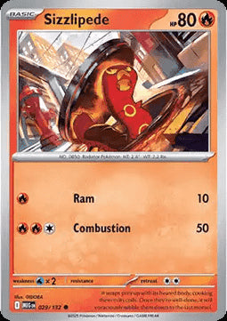 Sizzlipede - Mega Evolution (Common) [MEG-029]