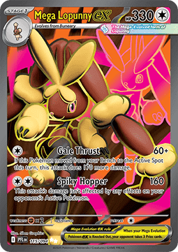 Mega Lopunny ex - Phantasmal Flames (Ultra Rare) [PFL-115]
