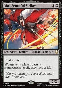 Mai, Scornful Striker - Magic: The Gathering | Avatar: The Last Airbender (Rare) [TLA-109]