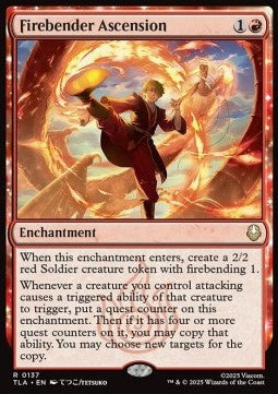 Firebender Ascension - Magic: The Gathering | Avatar: The Last Airbender (Rare) [TLA-137]