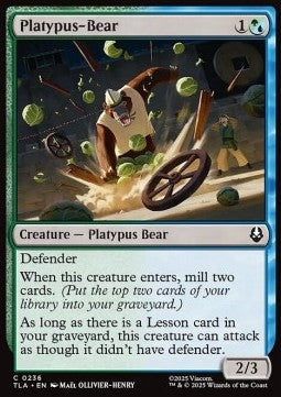 Platypus-Bear - Magic: The Gathering | Avatar: The Last Airbender (Common) [TLA-236]