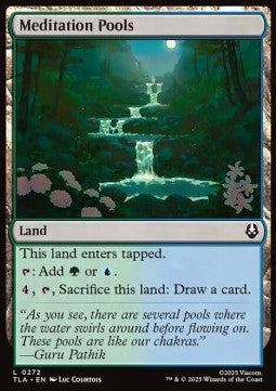 Meditation Pools - Magic: The Gathering | Avatar: The Last Airbender (Common) [TLA-272]