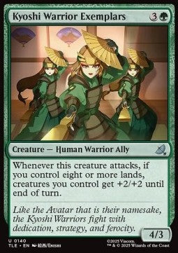 Kyoshi Warrior Exemplars - Magic: The Gathering | Avatar: The Last Airbender: Eternal (Uncommon) [TLE-140]
