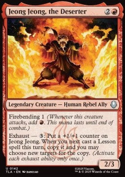 Jeong Jeong, the Deserter - Magic: The Gathering | Avatar: The Last Airbender (Uncommon) [TLA-142]