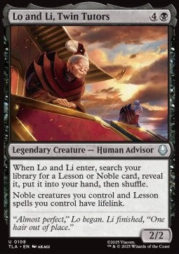 Lo and Li, Twin Tutors - Magic: The Gathering | Avatar: The Last Airbender (Uncommon) [TLA-108]