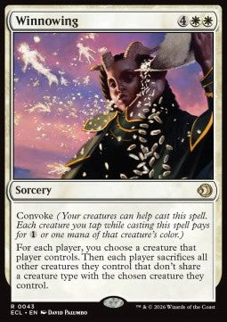 Winnowing - Lorwyn Eclipsed (Rare) [ECL-43]