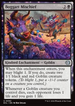 Boggart Mischief - Lorwyn Eclipsed (Uncommon) [ECL-92]
