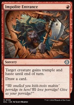 Impolite Entrance - Lorwyn Eclipsed (Uncommon) [ECL-146]