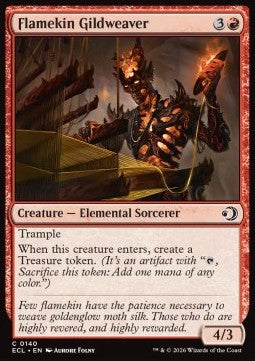 Flamekin Gildweaver - Lorwyn Eclipsed (Common) [ECL-140]