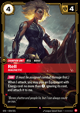 Rell, Magnetic - Spiritforged (Rare) [SFD-024]