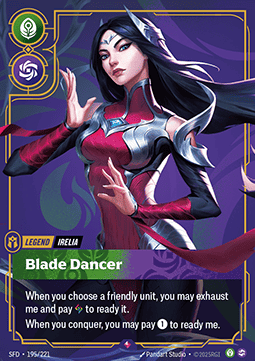 Irelia, Blade Dancer (V.1 - Rare) - Spiritforged (Rare) [SFD-195]