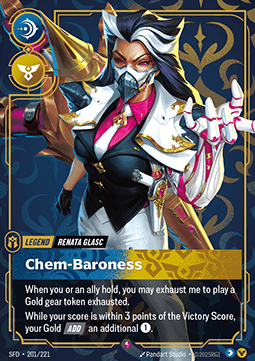 Renata Glasc, Chem-Baroness (V.1 - Rare) - Spiritforged (Rare) [SFD-201]