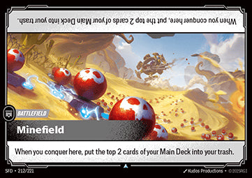 Minefield - Spiritforged (Uncommon) [SFD-212]