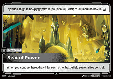 Seat of Power - Spiritforged (Uncommon) [SFD-217]