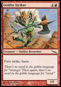 Goblin Striker⁣ - Mirrodin⁣ (Common)⁣ [94]