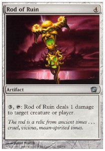 Rod of Ruin - Eighth Edition (Uncommon) [8ED-312]